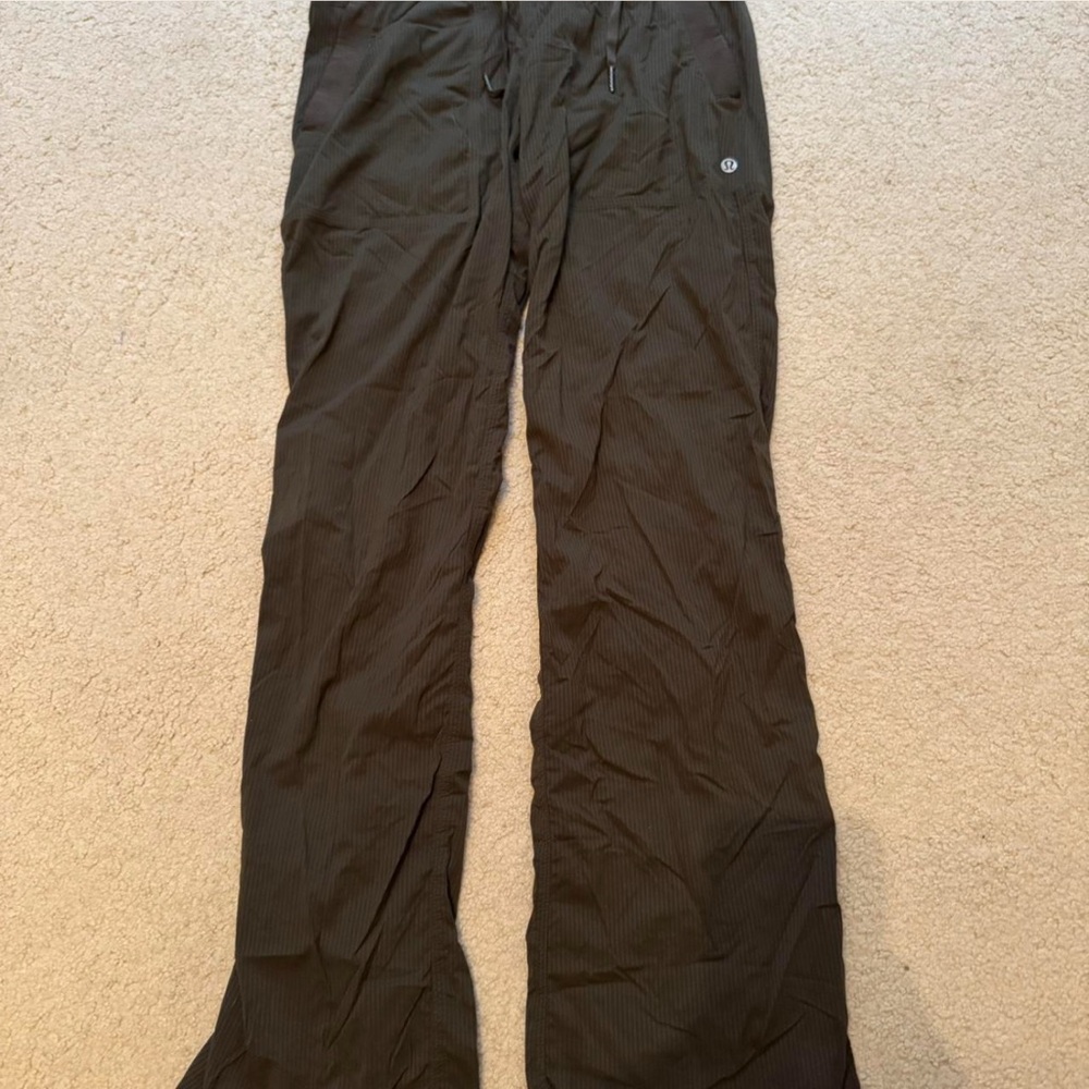 lululemon athletica Dark Olive Track Pants